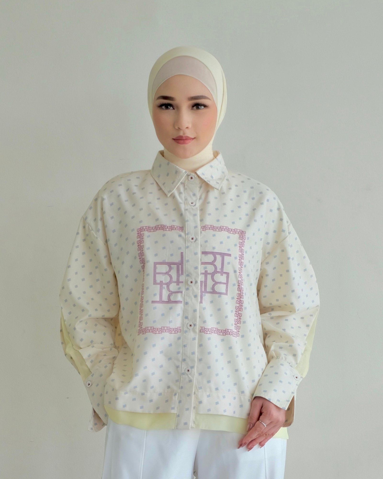 AUSSIE LINE SERIES - BLOUSE SPLIT SLEEVE (hover)